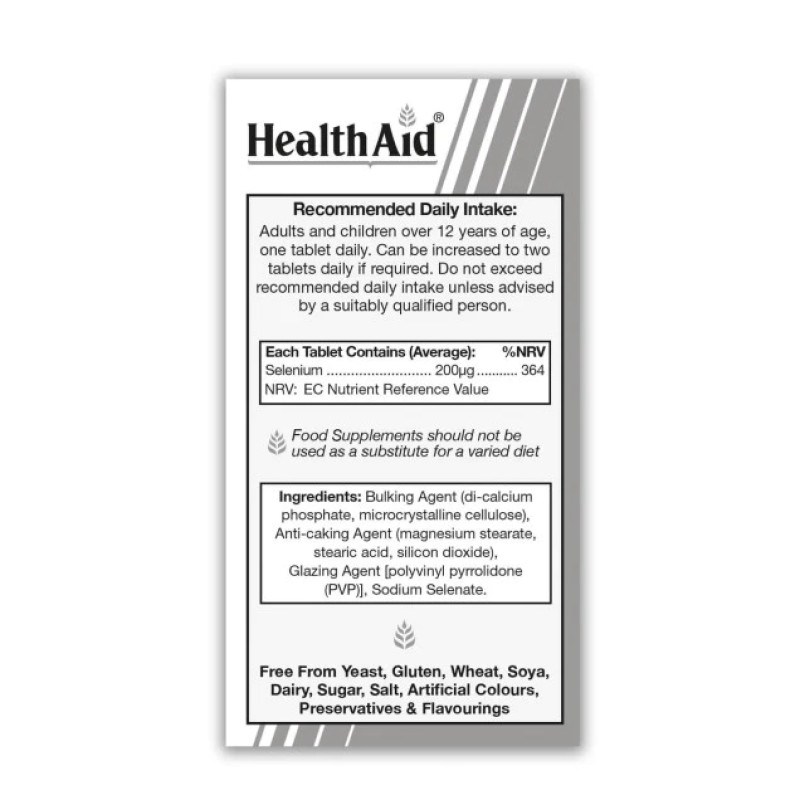HealthAid® Selenium 200µg