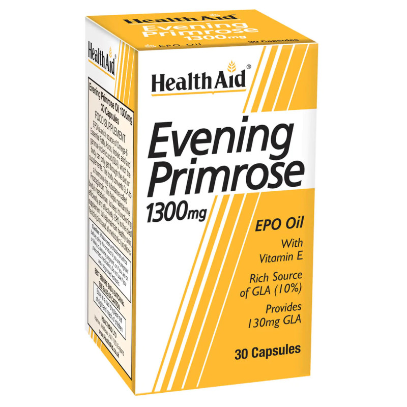 HealthAid® Evening Primrose Oil 1300 mg